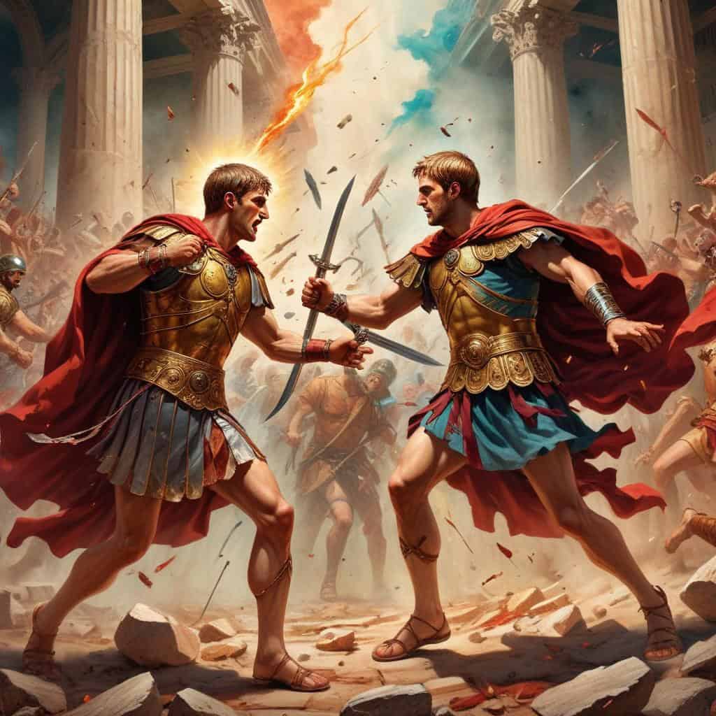 Conflict with Constantine