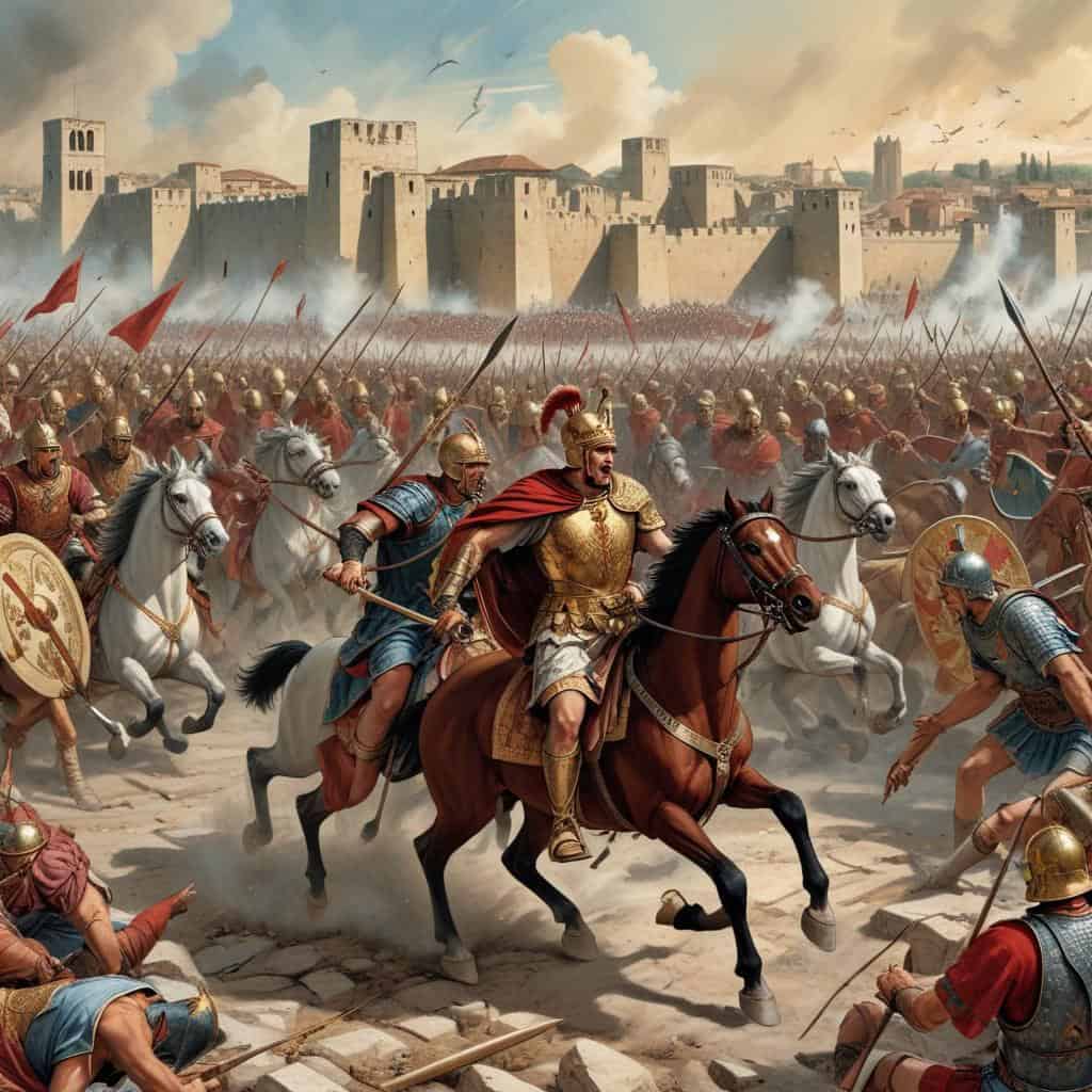 Conflict with Constantine II