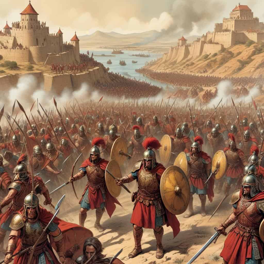 Marcians Military Campaigns