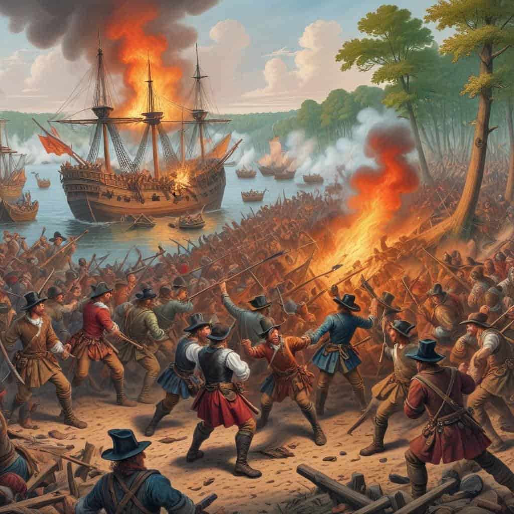 The Attack on Jamestown
