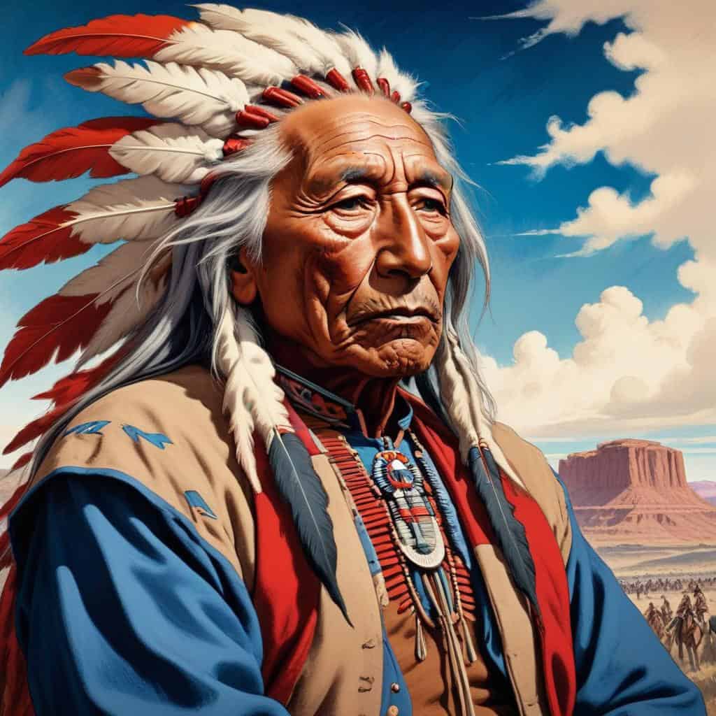 Red Clouds Later Years