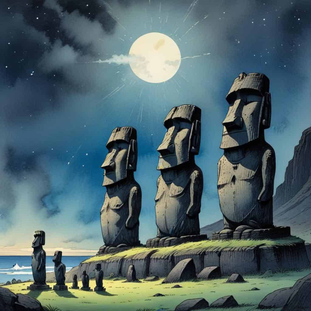 Moai Statues