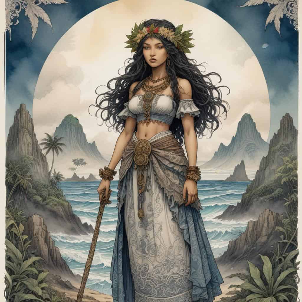 3. Tepaeru-Ariki Upokotini Marie Ariki