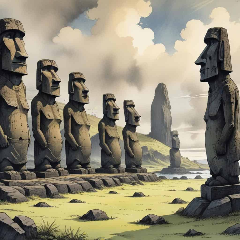 Moai Statues
