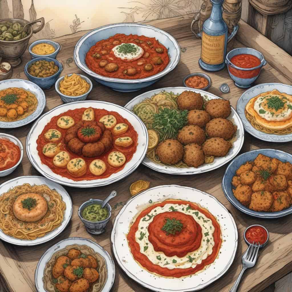 Sampling Israeli Cuisine