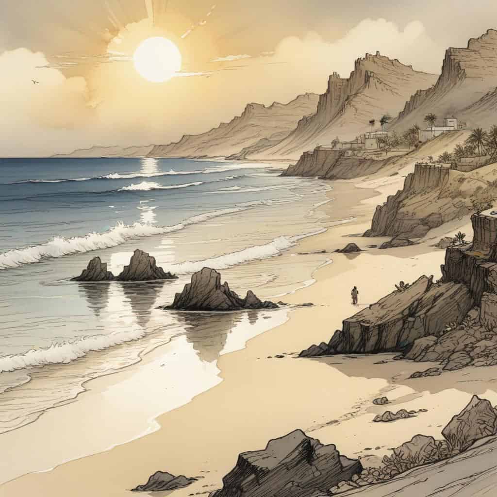 Relaxing on Pristine Beaches