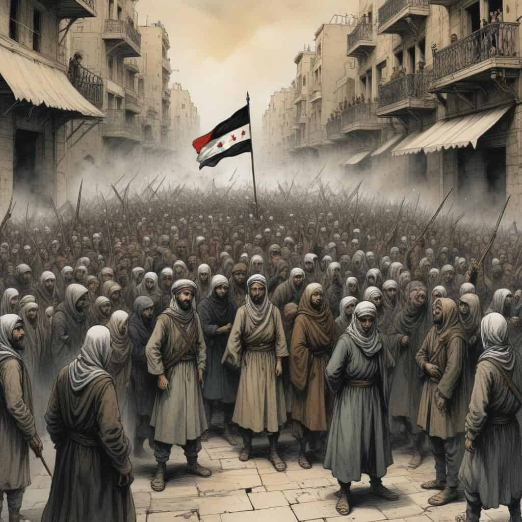 1. Early Protests and Government Crackdown