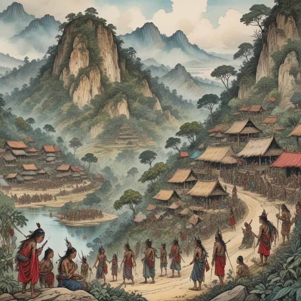 9. Colorful Hill Tribes
