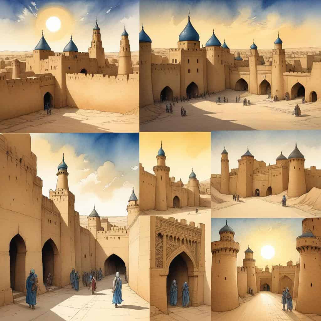 4. Exploring the Desert Castles of Khiva