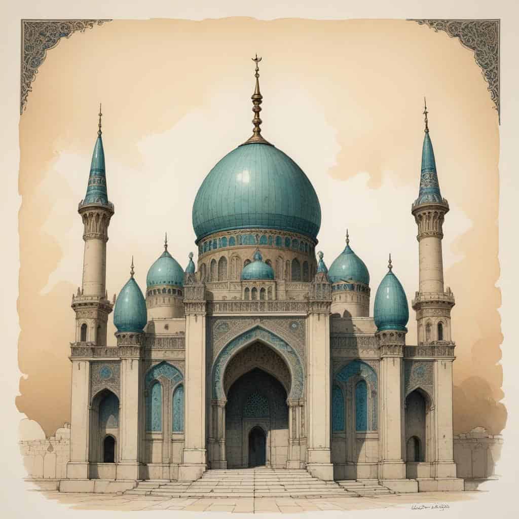 7. Mausoleum of Khoja Ahmed Yasawi: A UNESCO World Heritage Site