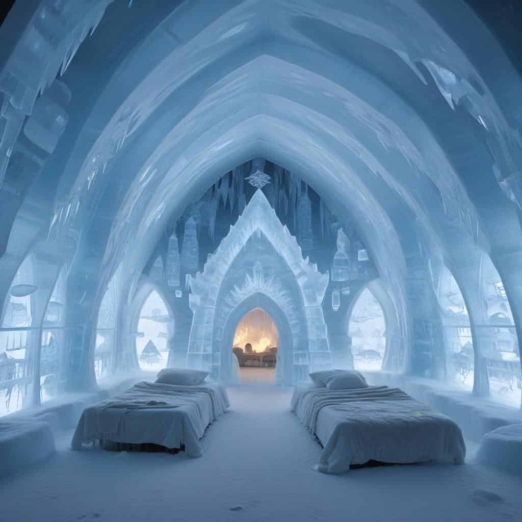 3. Ice Hotel in Jukkasj\u00e4rvi