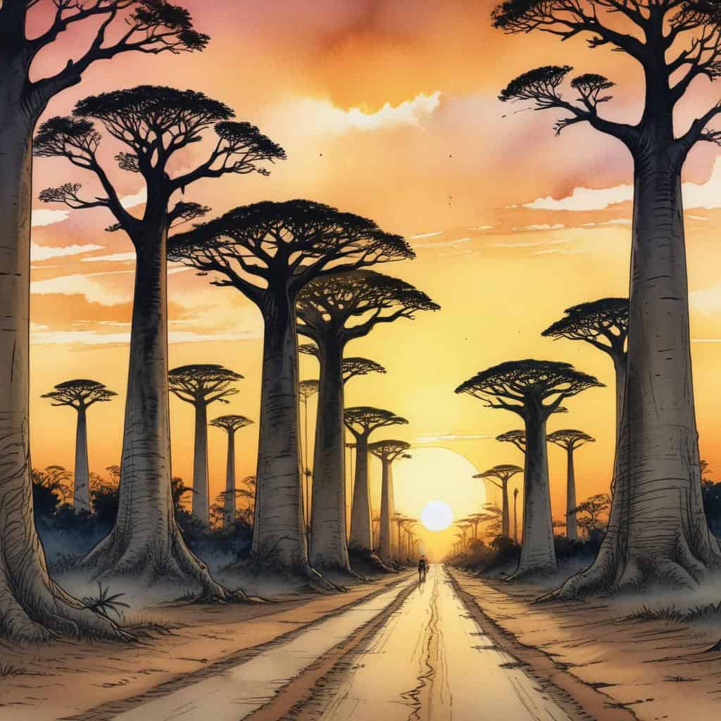 7. Avenue of the Baobabs