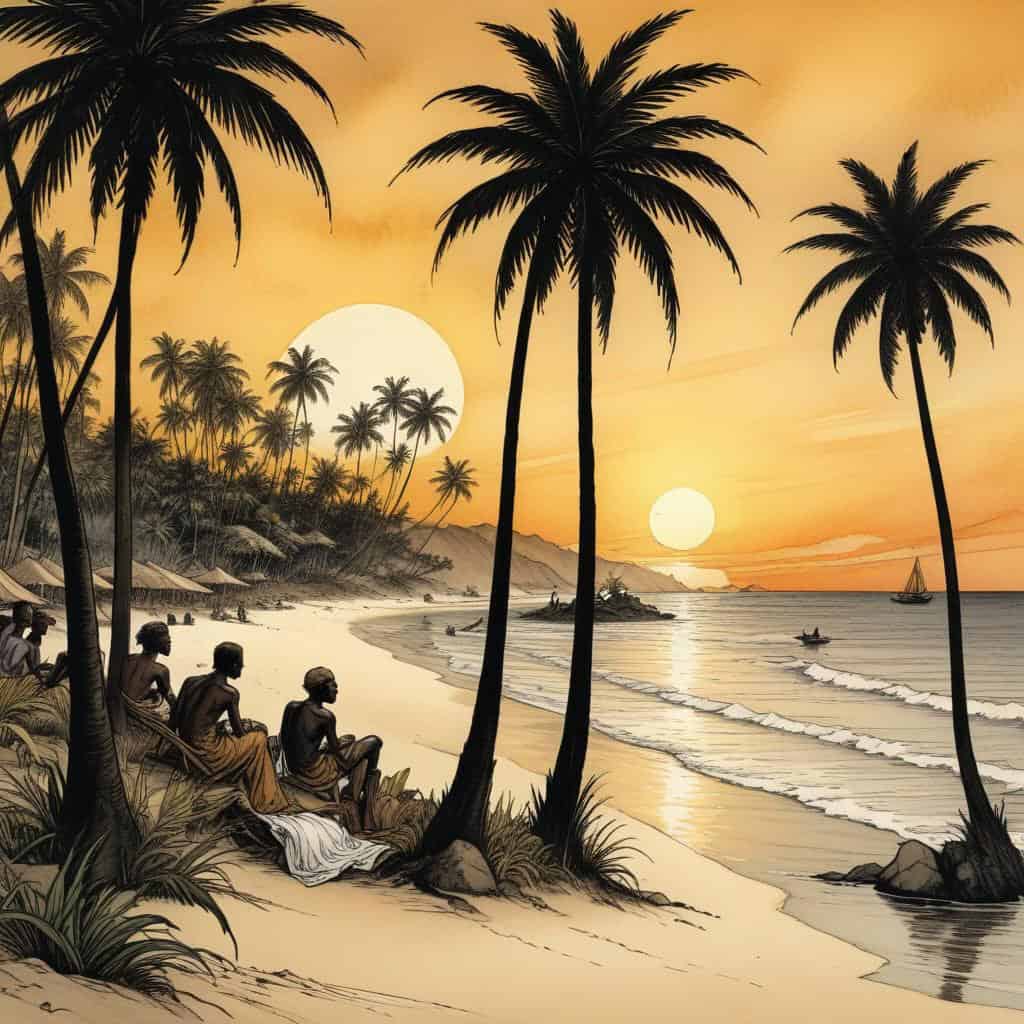 4. Relaxing on the Beaches of Freetown