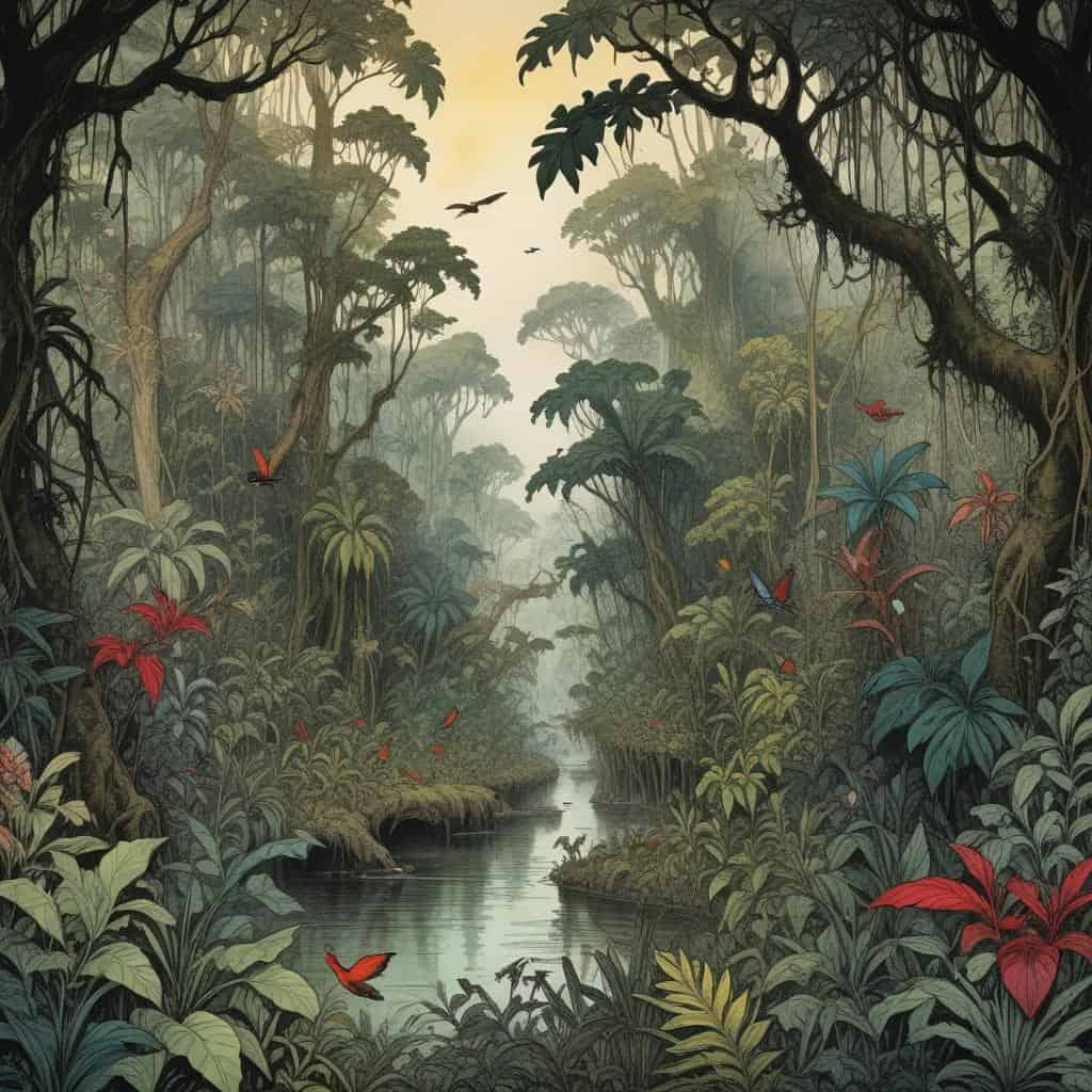 2. Dense Rainforests