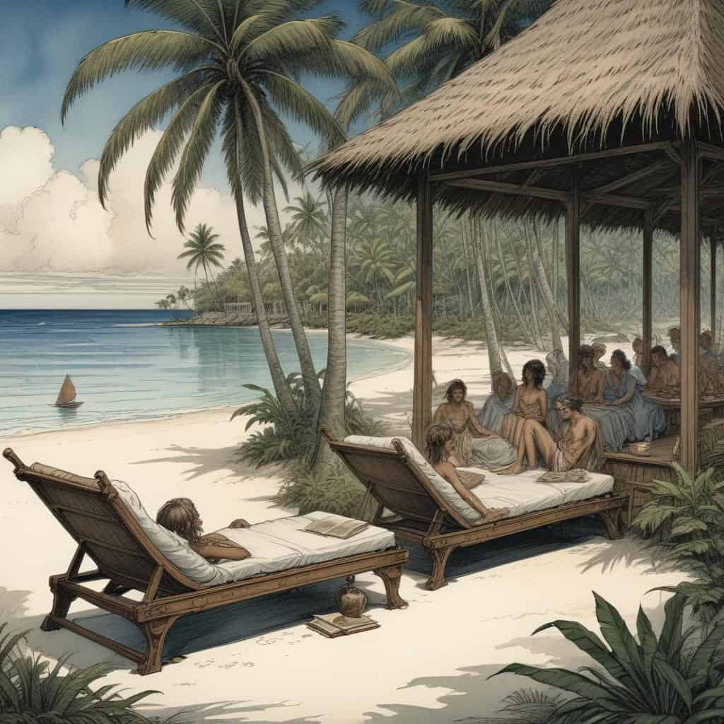 Relaxing in Luxury Resorts