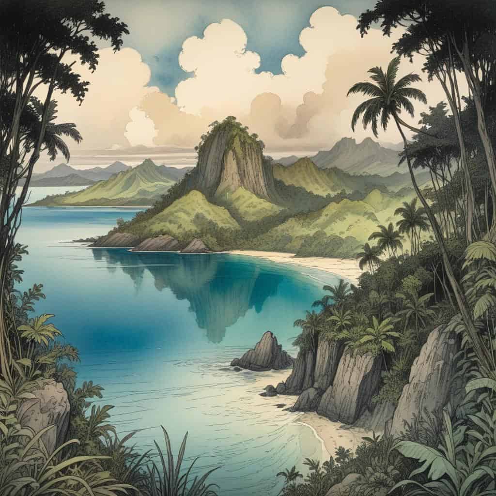 A Snapshot of Papua New Guineas Breathtaking Pacific Country Views