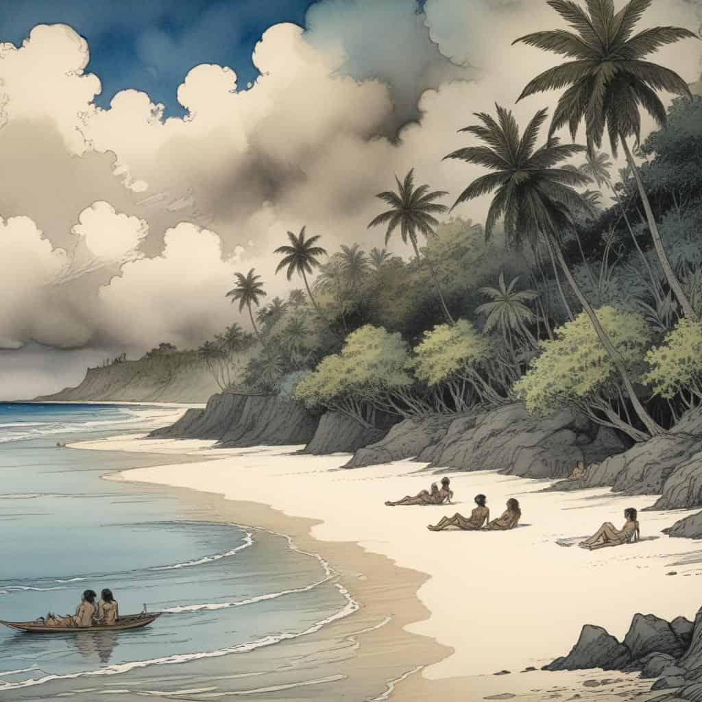 Relaxing on Samoas Pristine Beaches