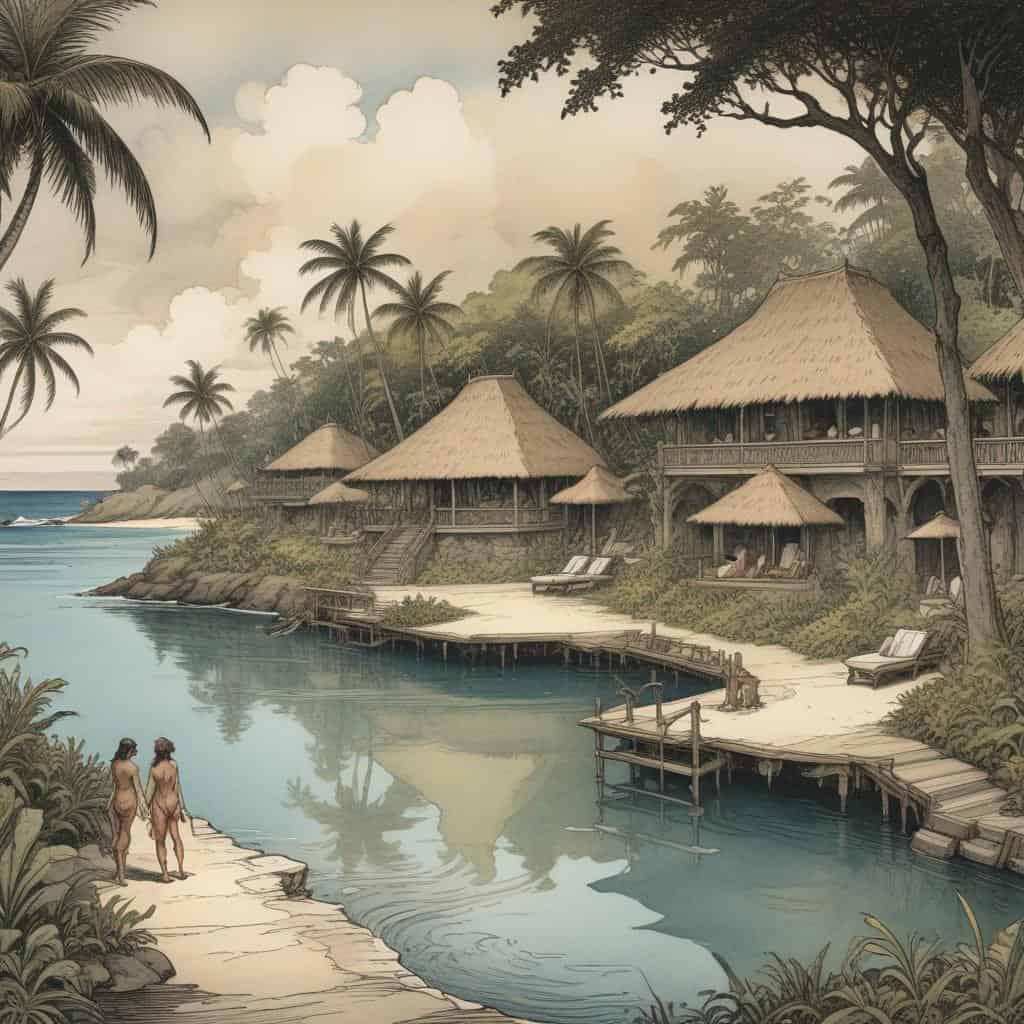 Relaxing at Luxury Resorts