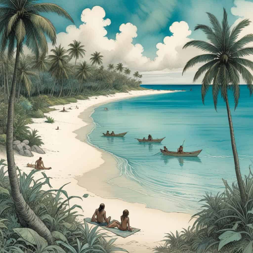 1. Stunning White Sandy Beaches