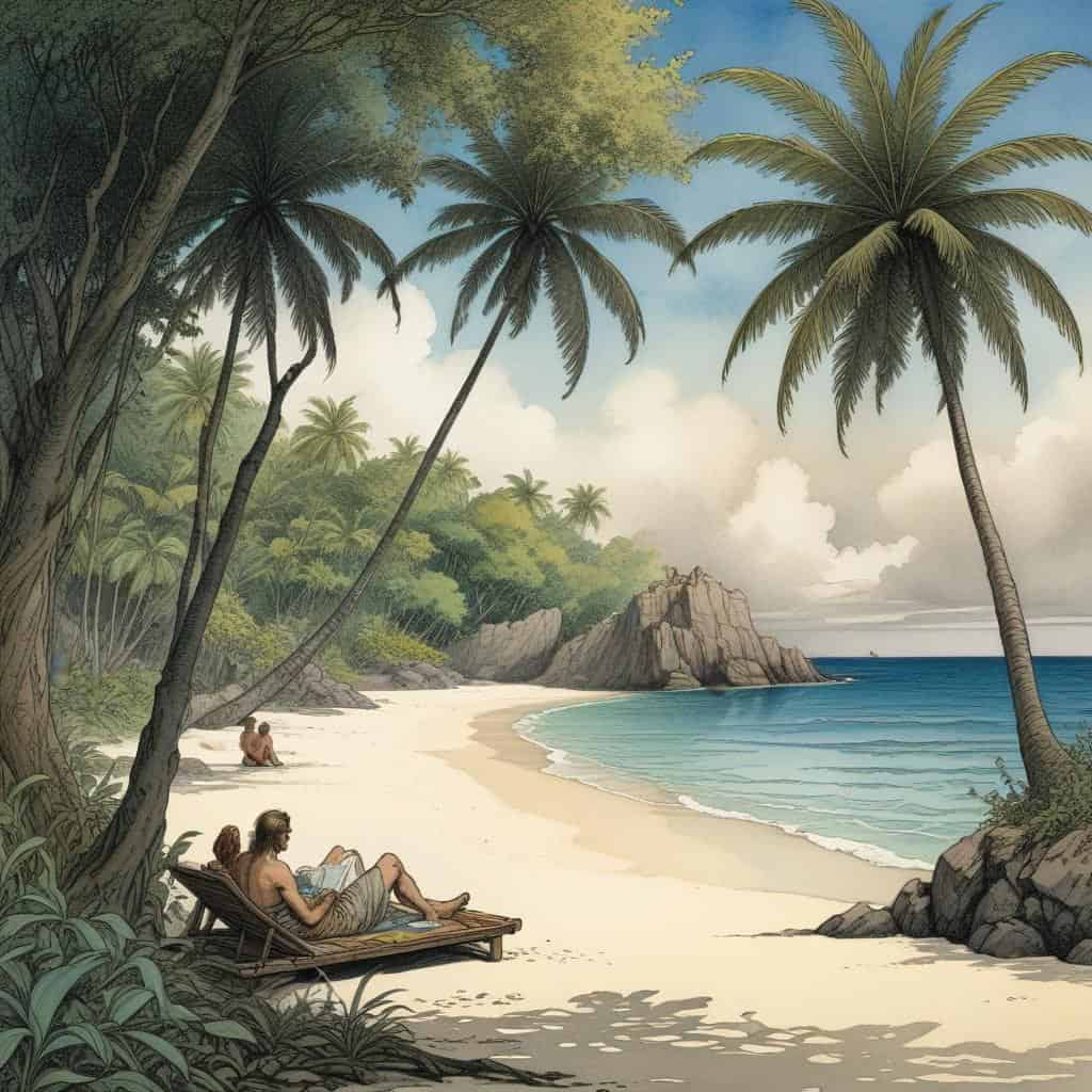 Relaxing in the Serenity of the Leeward Islands