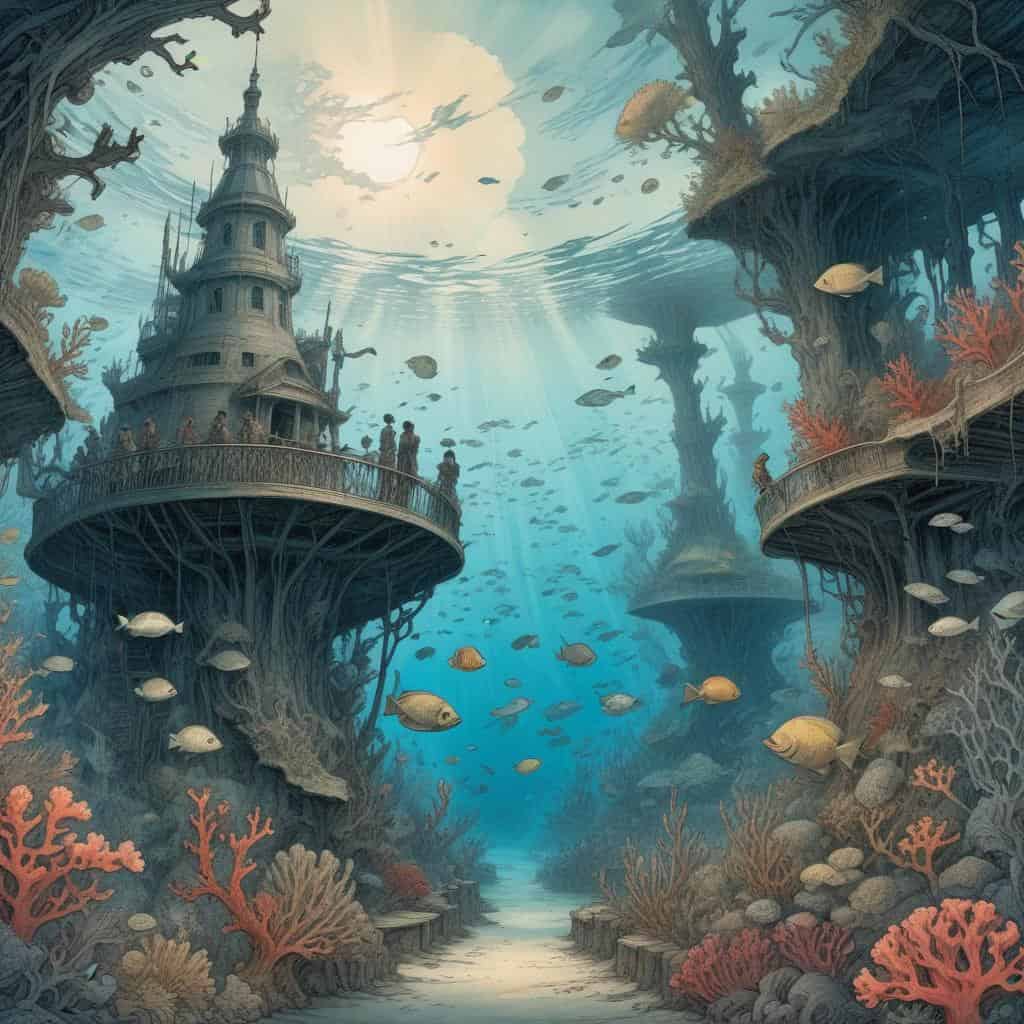 Exploring the Fish Eye Marine Park