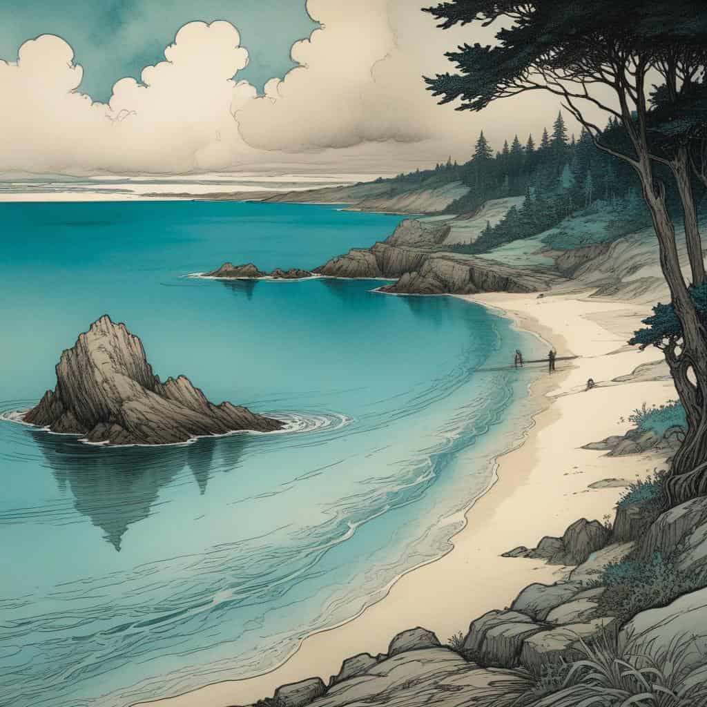 Exploring the Haputo Beach