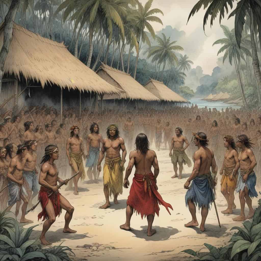 Visiting the Gef Pago Cultural Village