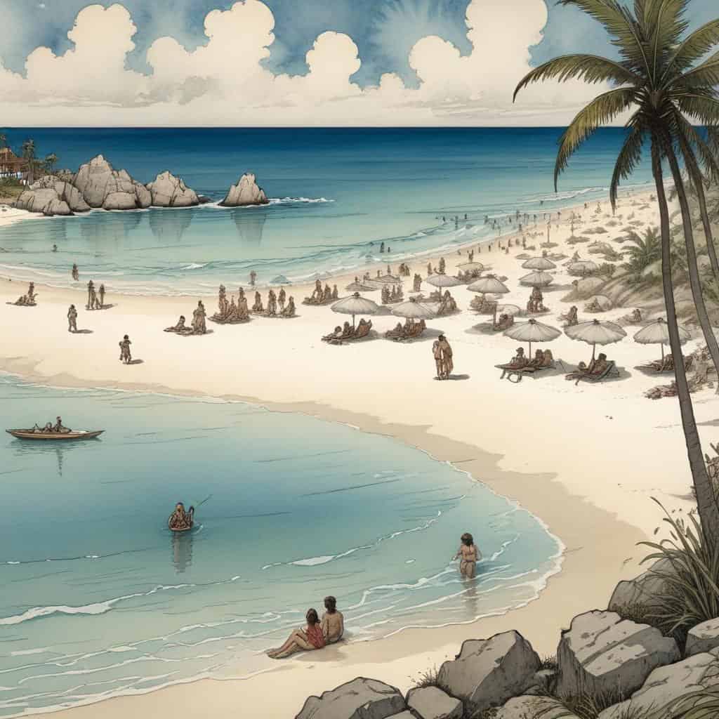 3. Relaxing on the Beautiful Beaches of Cancun