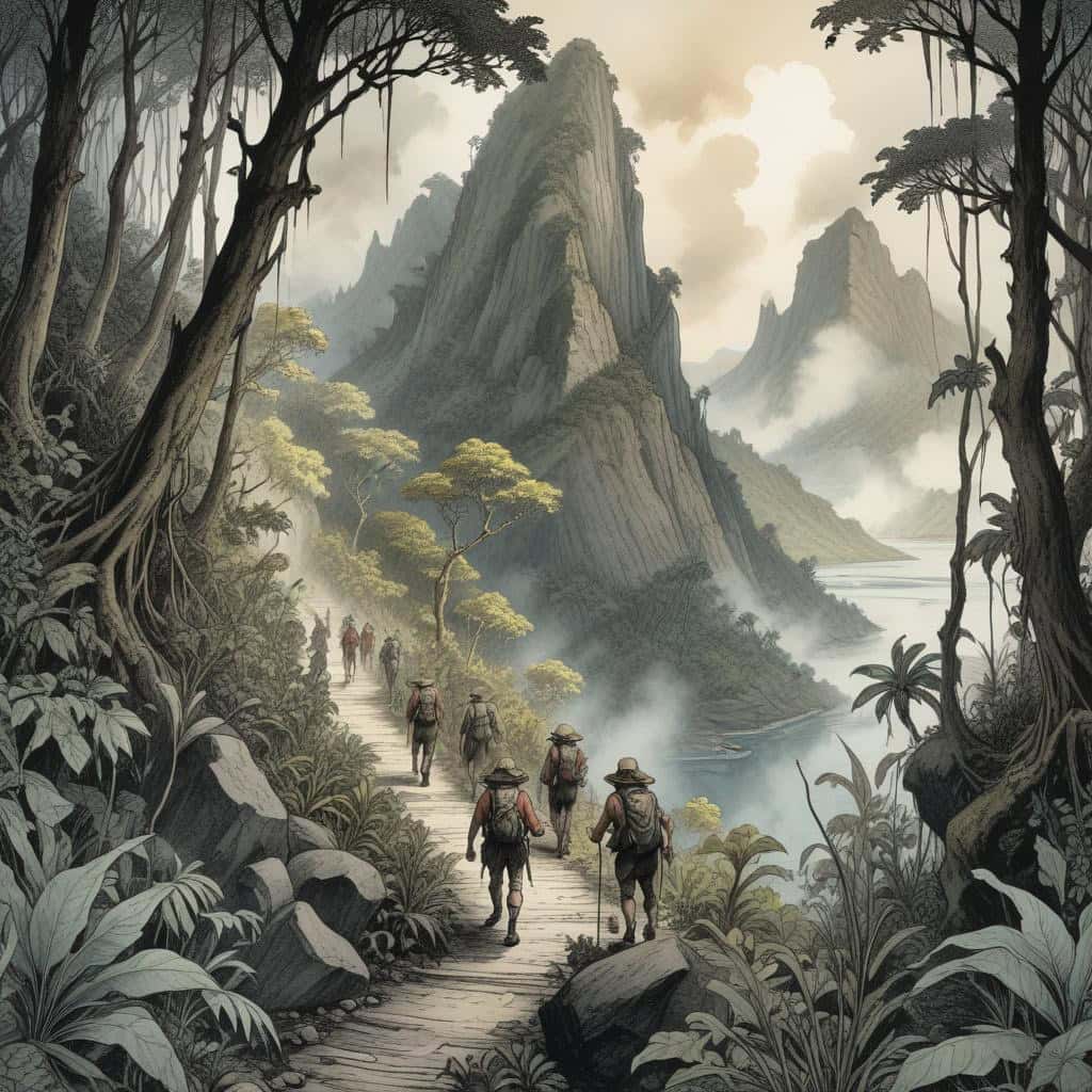 2. Hiking in the Morne Trois Pitons National Park