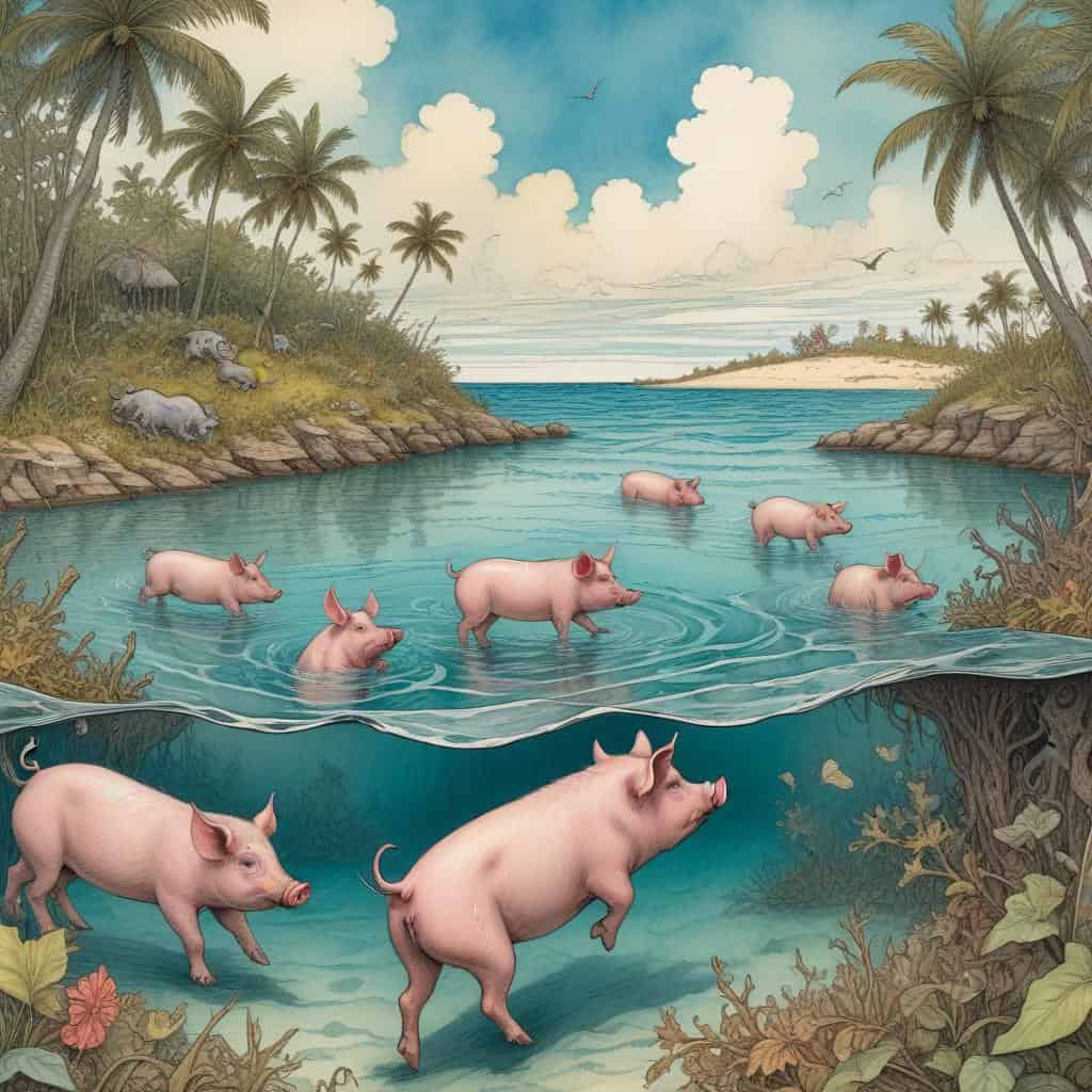 5. Swimming with Pigs