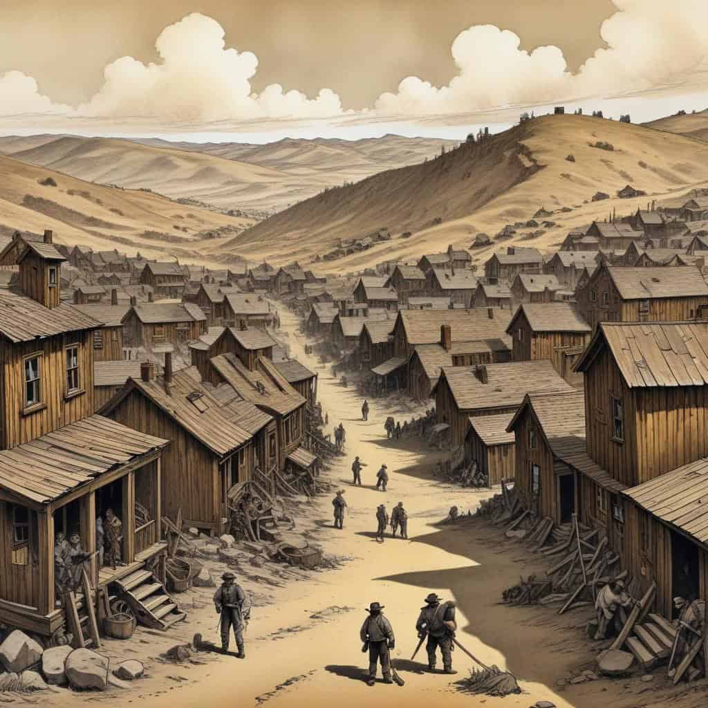 1. A Gold Rush Town