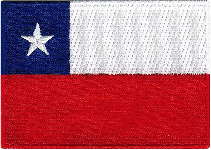  Chile Flag Patch