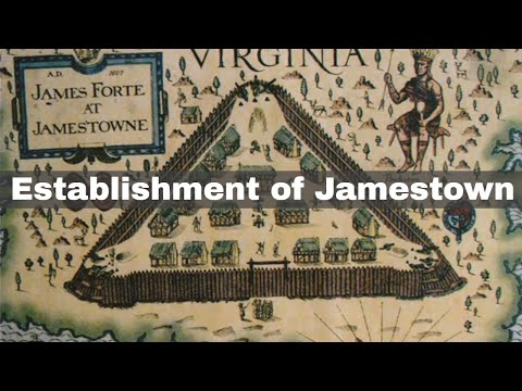 14th May 1607: Jamestown established 