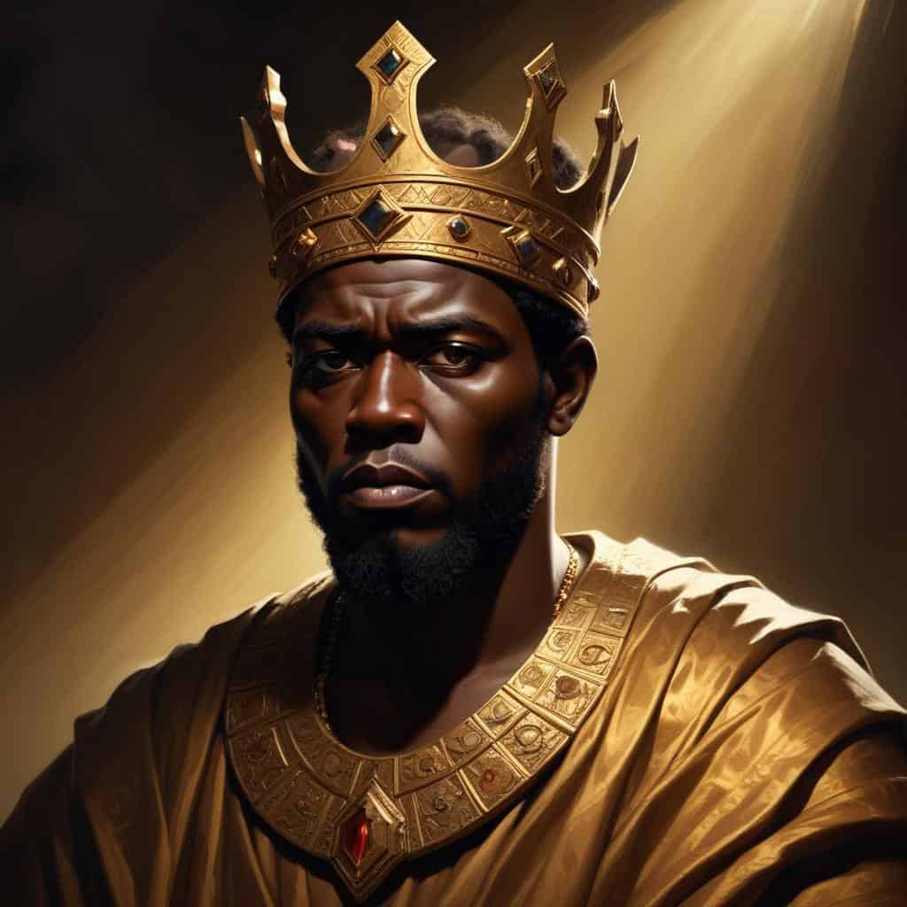 Image of King Ezana
