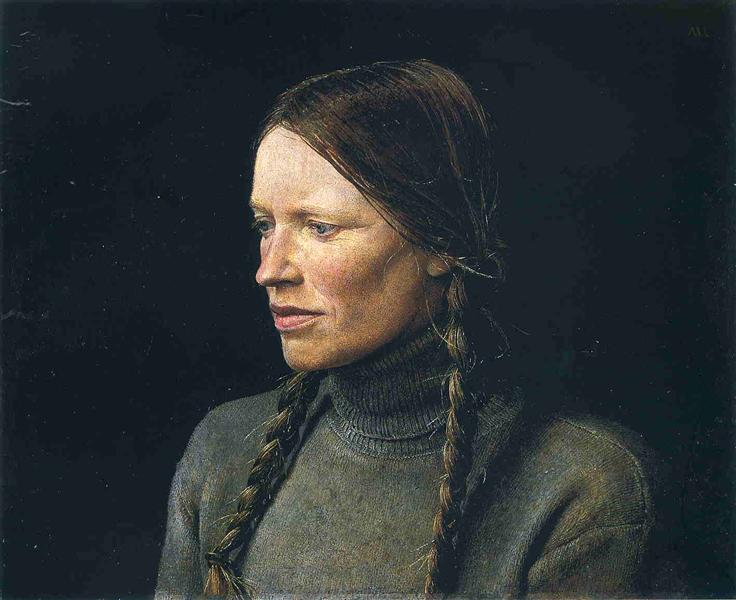 Helga Ingrid Testorf - Andrew Wyeth Model