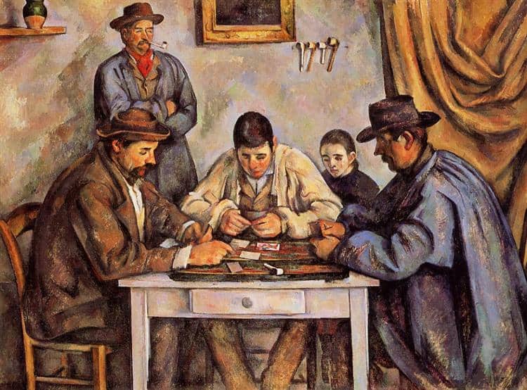 Card Players by Paul Cézanne