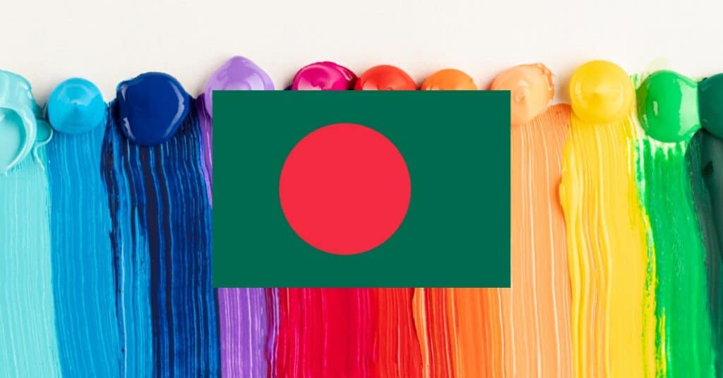 learning vocabulary games for colors in Bengali