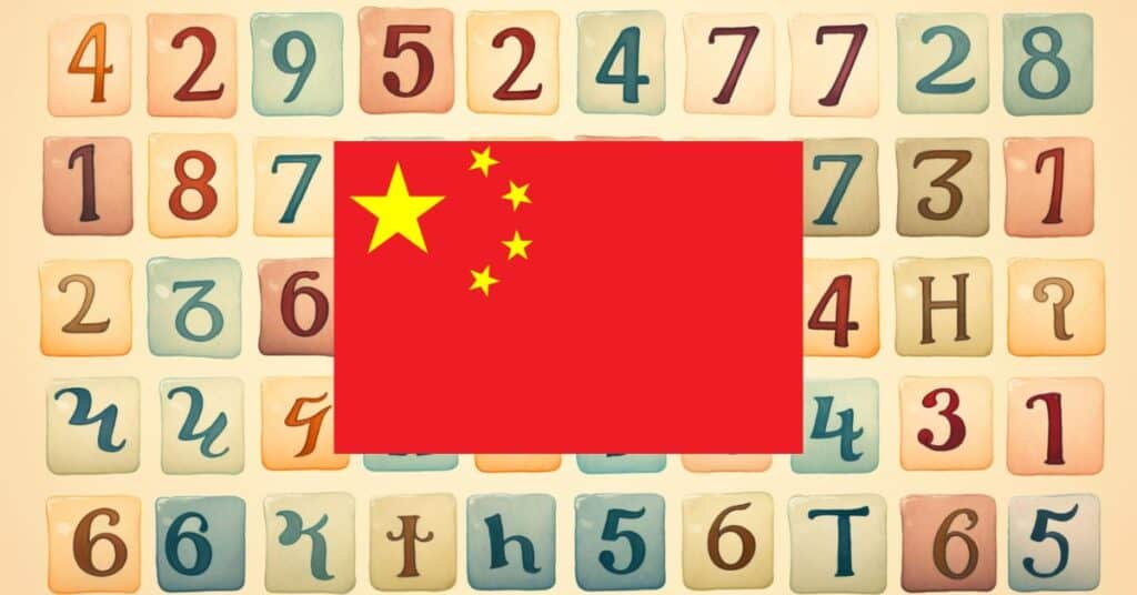 learning vocabulary games for numbers in Chinese