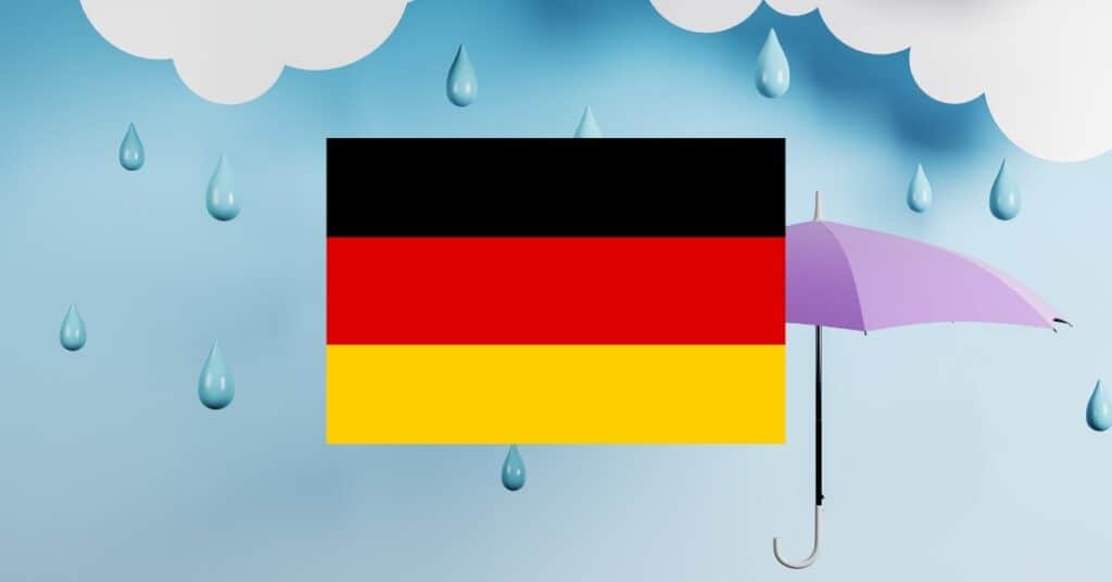 learning vocabulary games for weather in German