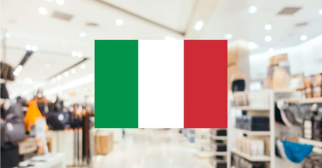 learning vocabulary games for shopping in Italian