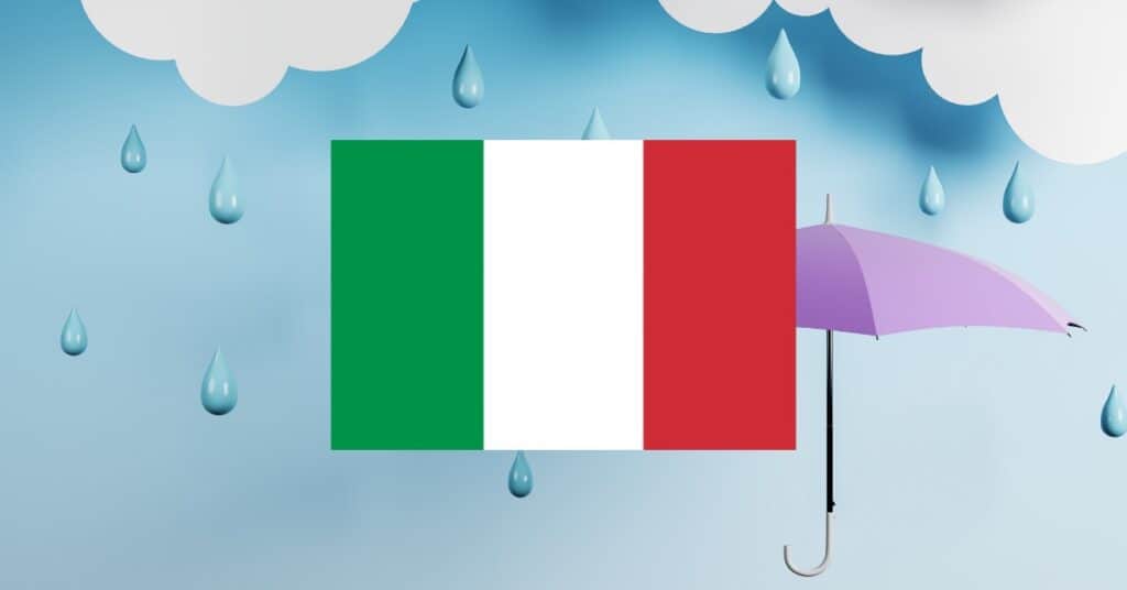 learning vocabulary games for weather in Italian