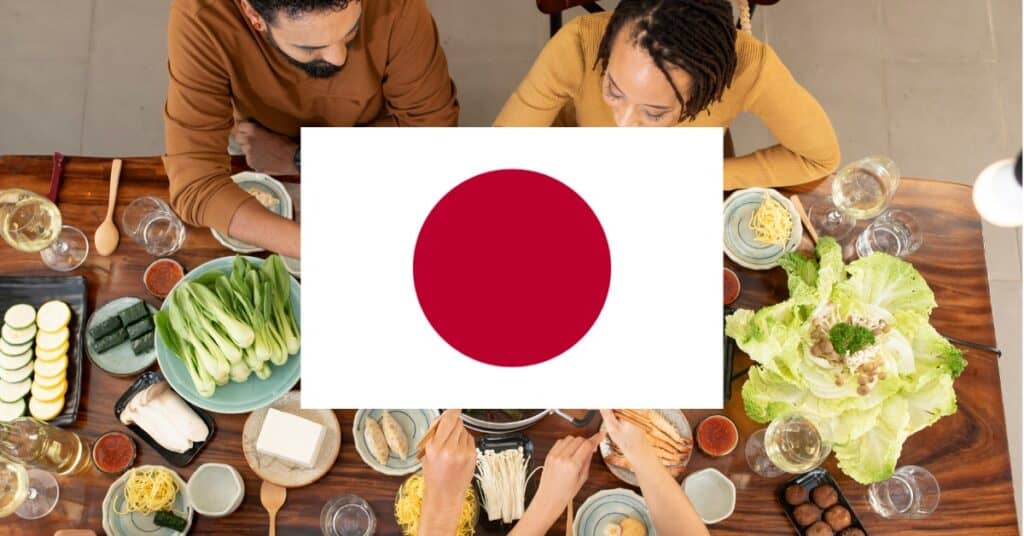 learning vocabulary games for eating out in Japanese