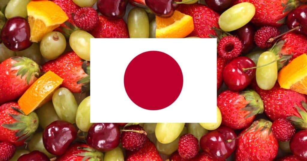 learning vocabulary games for fruits in Japanese