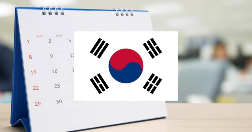 learning vocabulary games for months in Korean