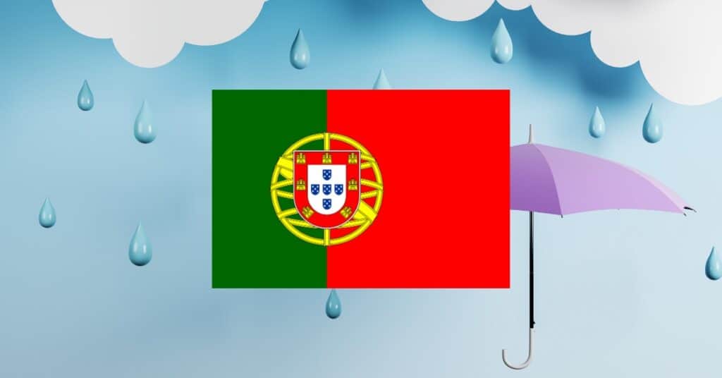 learning vocabulary games for weather in Portuguese