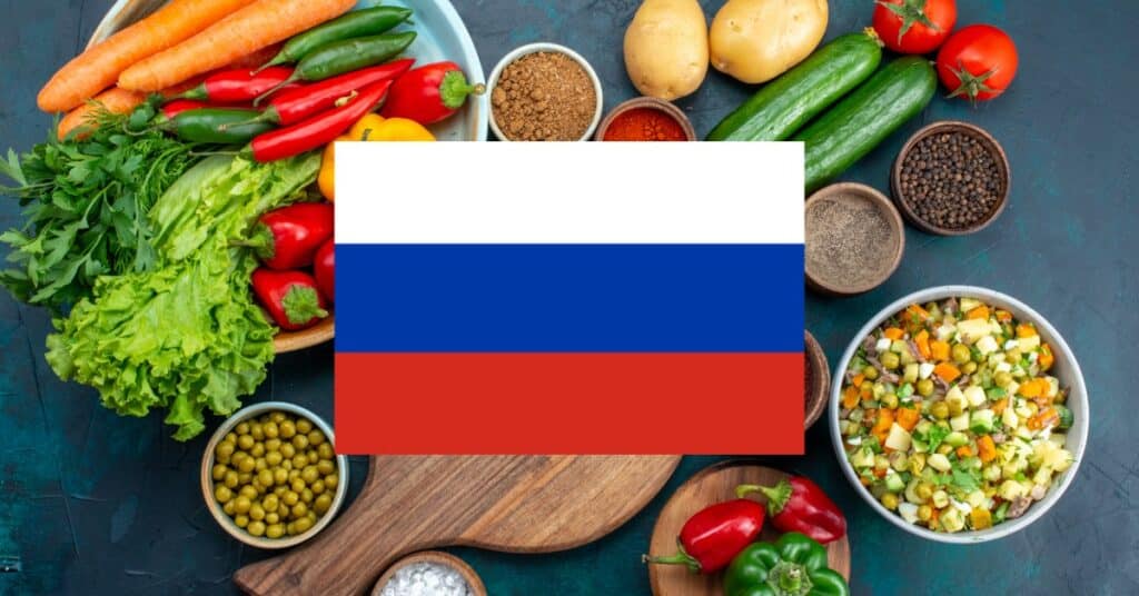 learning vocabulary games for vegetables in Russian