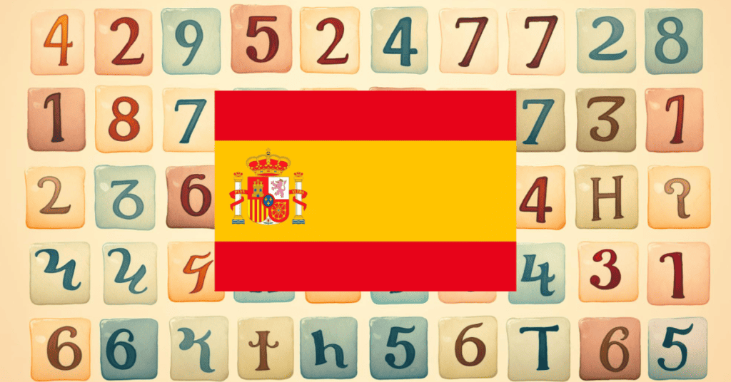 learning vocabulary games for numbers in Spanish