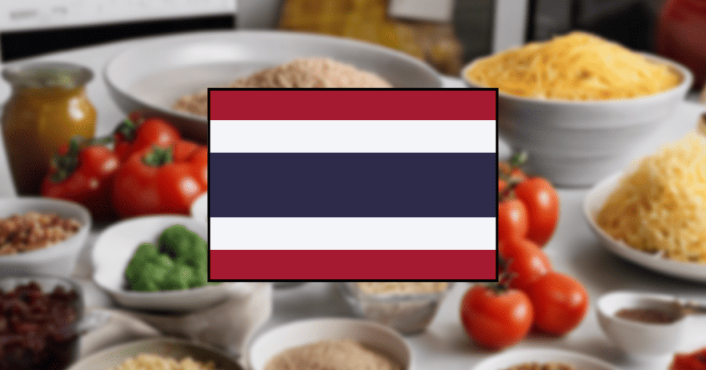 learning vocabulary games for staple foods in Thai