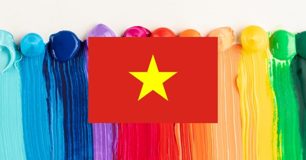 learning vocabulary games for colors in Vietnamese