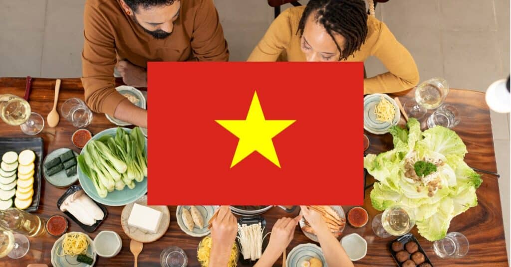 learning vocabulary games for eating out in Vietnamese